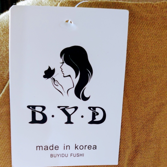 BYD Buyidu Fushi Korean Ulzzang top Japan China - Picture 6 of 6